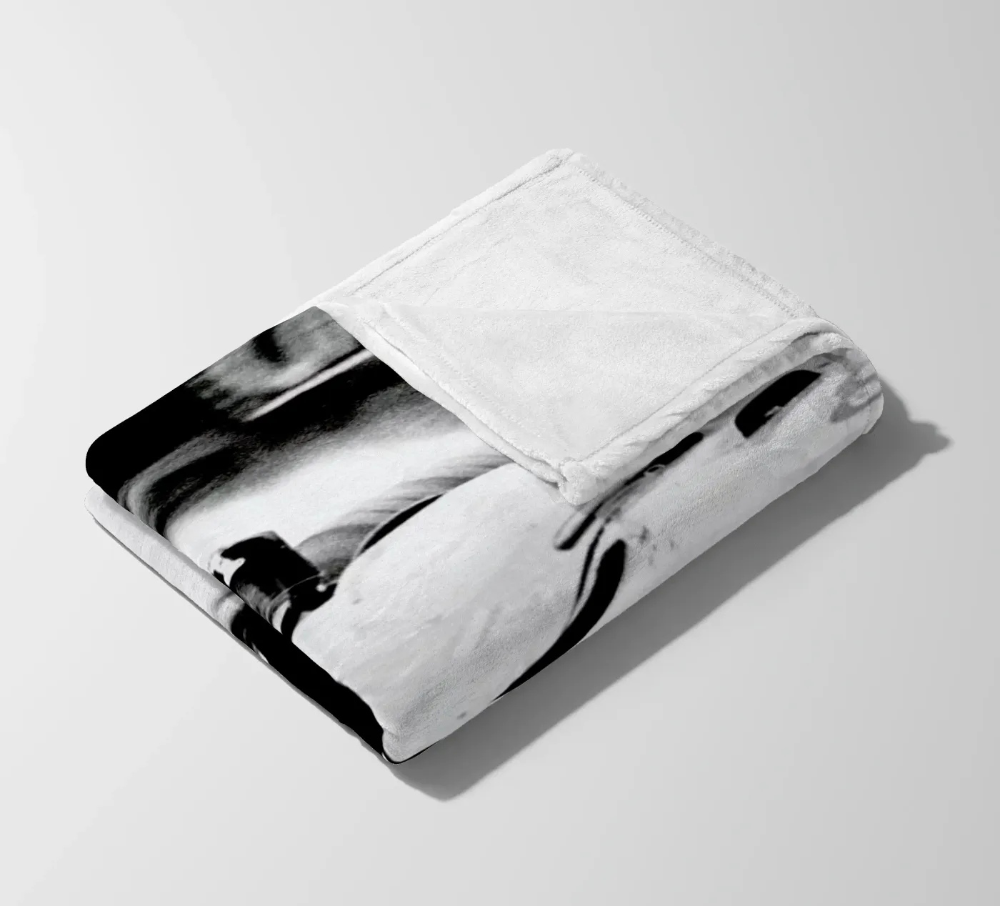 Formula 1 Fleecedecke von Vintage Photography Archive