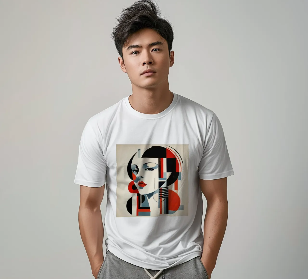 Bauhaus Femme française t-shirt de Artful Muse