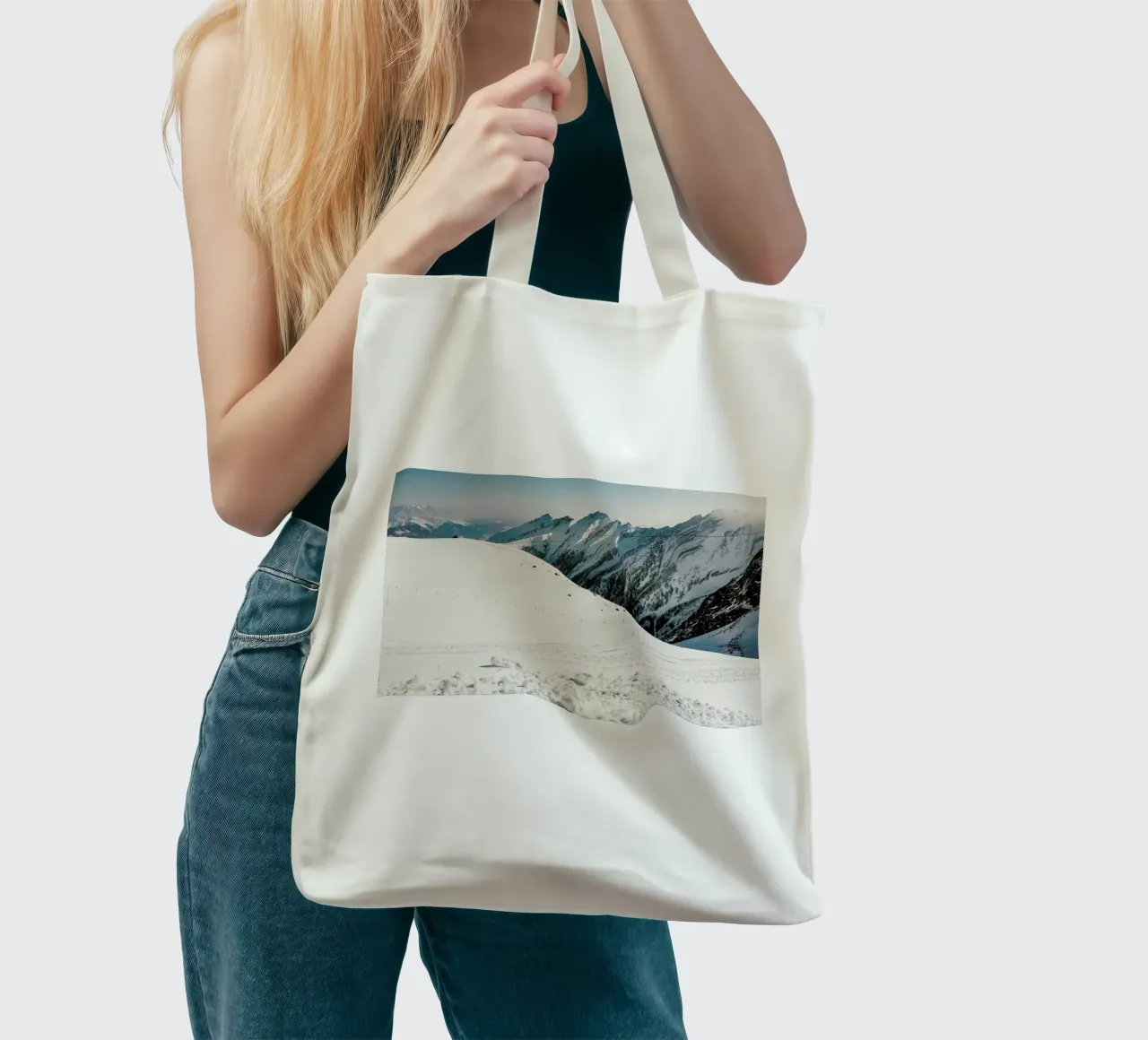 Off for a Walk borsa in juta da Philipp Reinhard