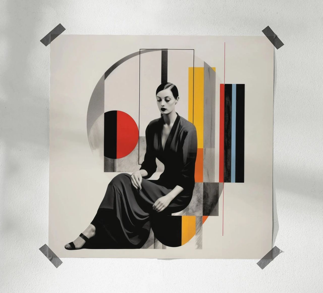 Bauhaus Israeli Woman poster by Artful Muse