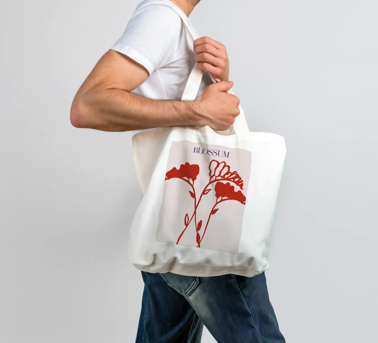 Lumina Series No 26 borsa in juta da treechild
