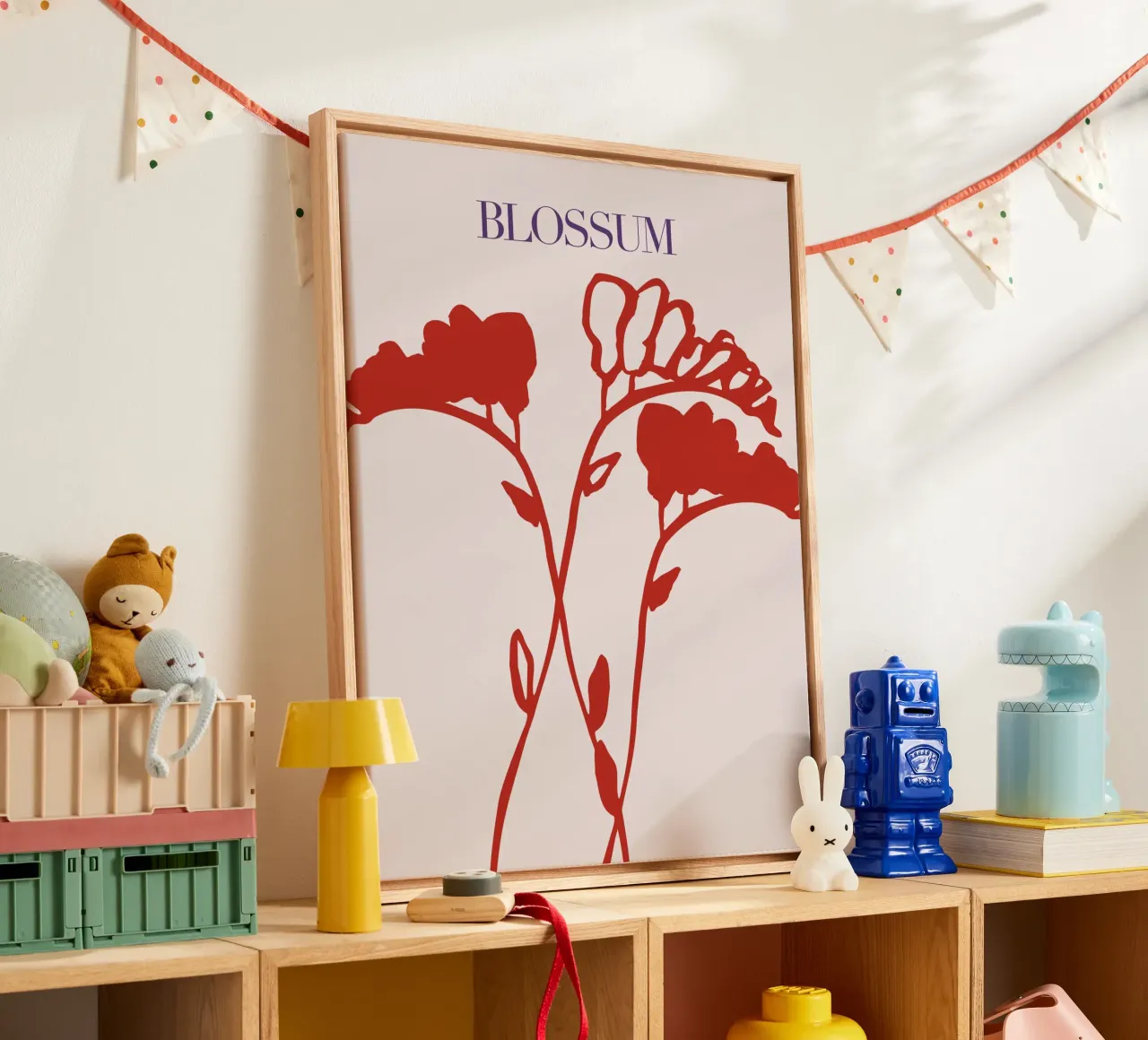 Lumina Series No 26 tela con Cornice a cassetta da treechild