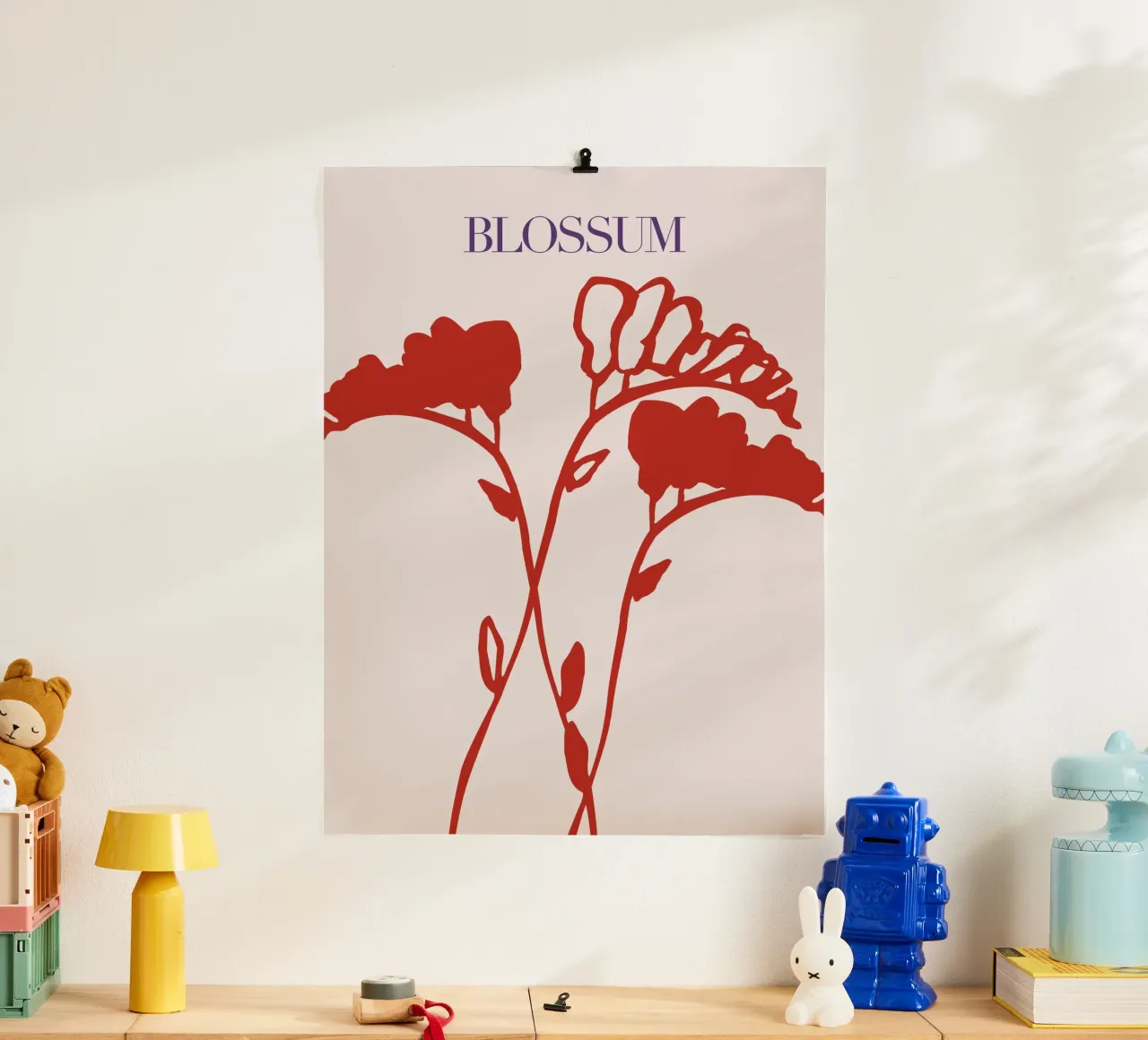 Lumina Series No 26 poster con marco de madera de treechild