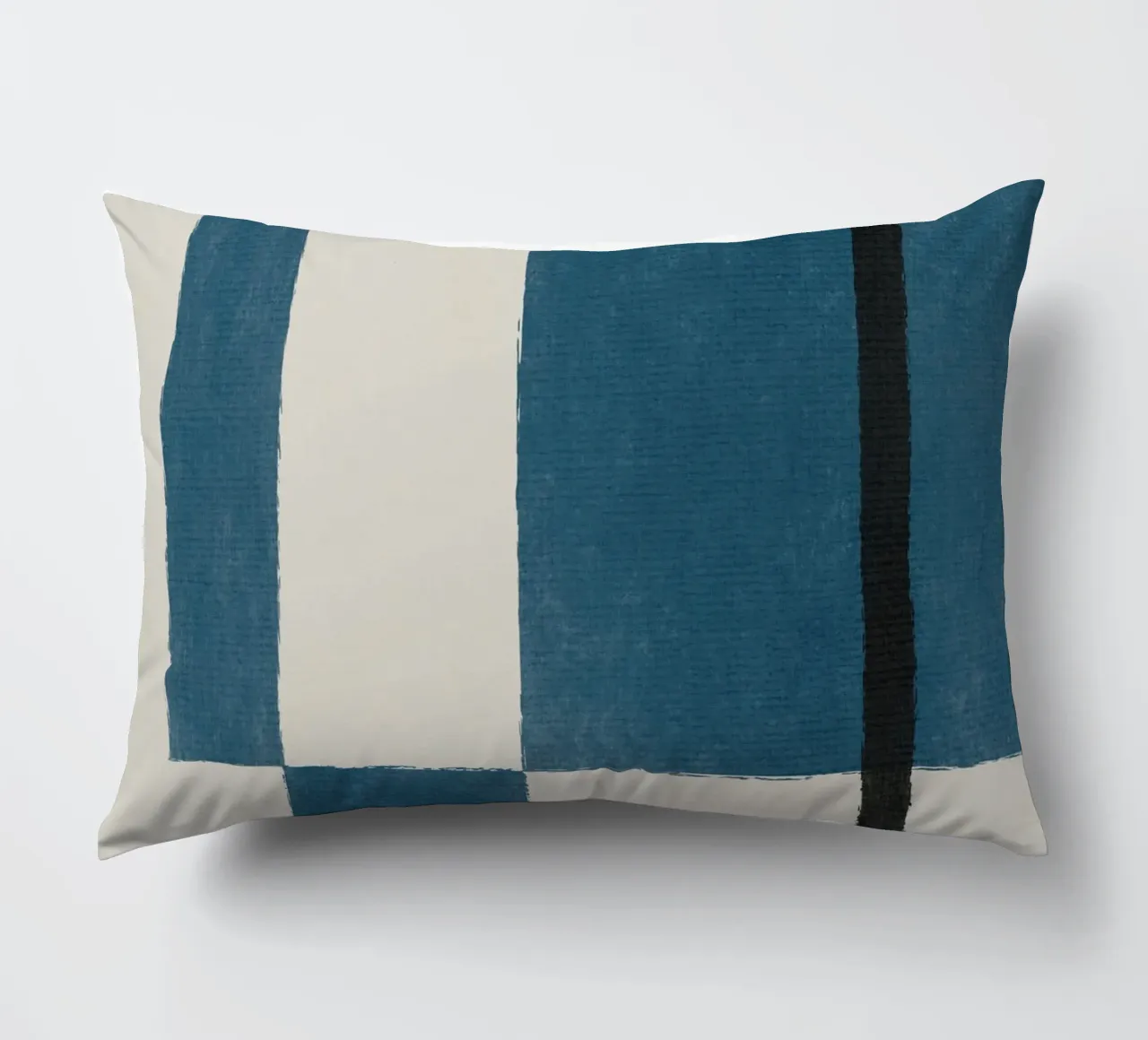 Blue Blocks cuscino da artesutileco