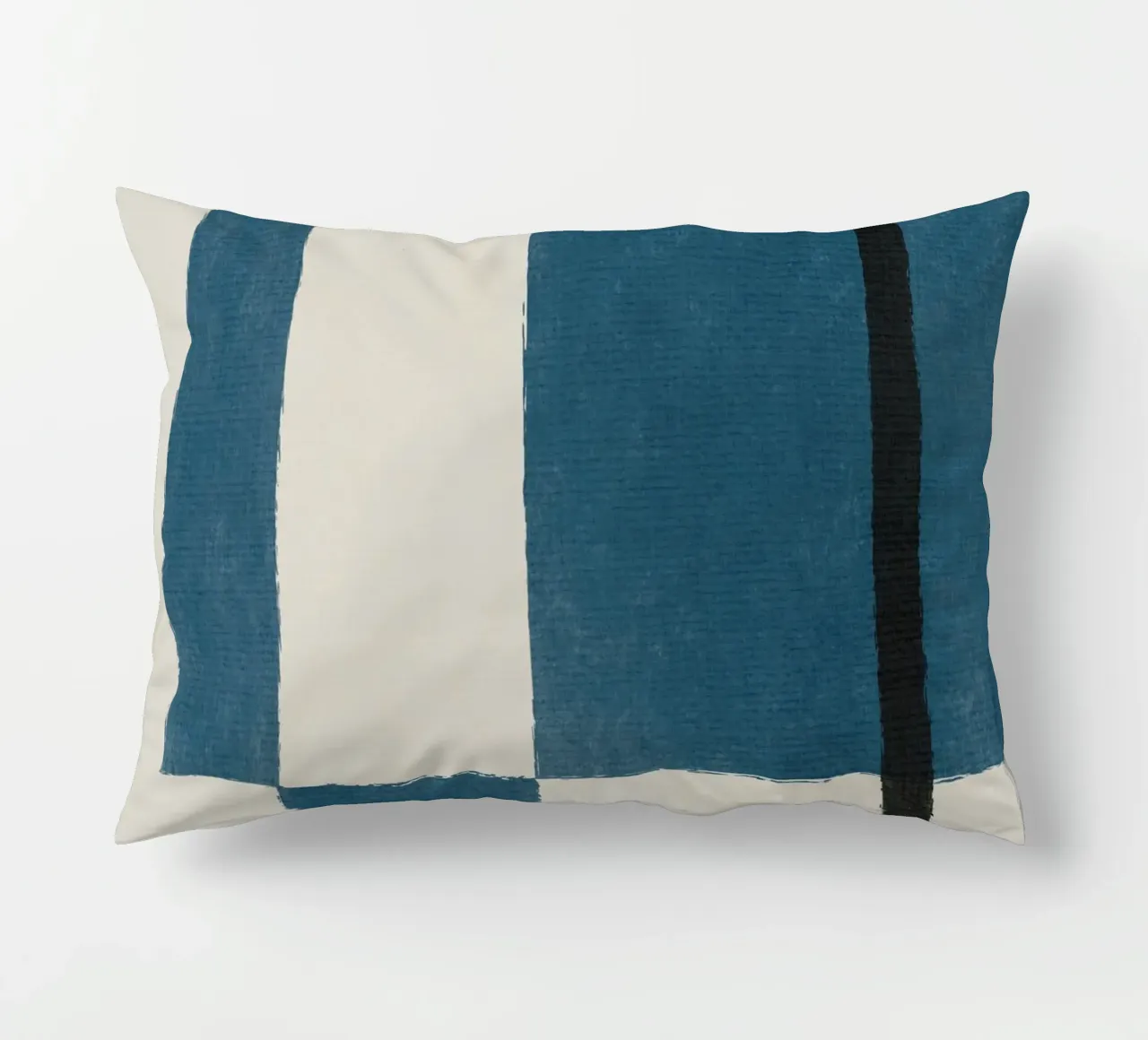 Blue Blocks cuscino da artesutileco