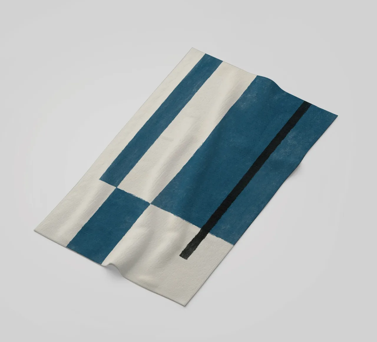 Blue Blocks telo mare da artesutileco