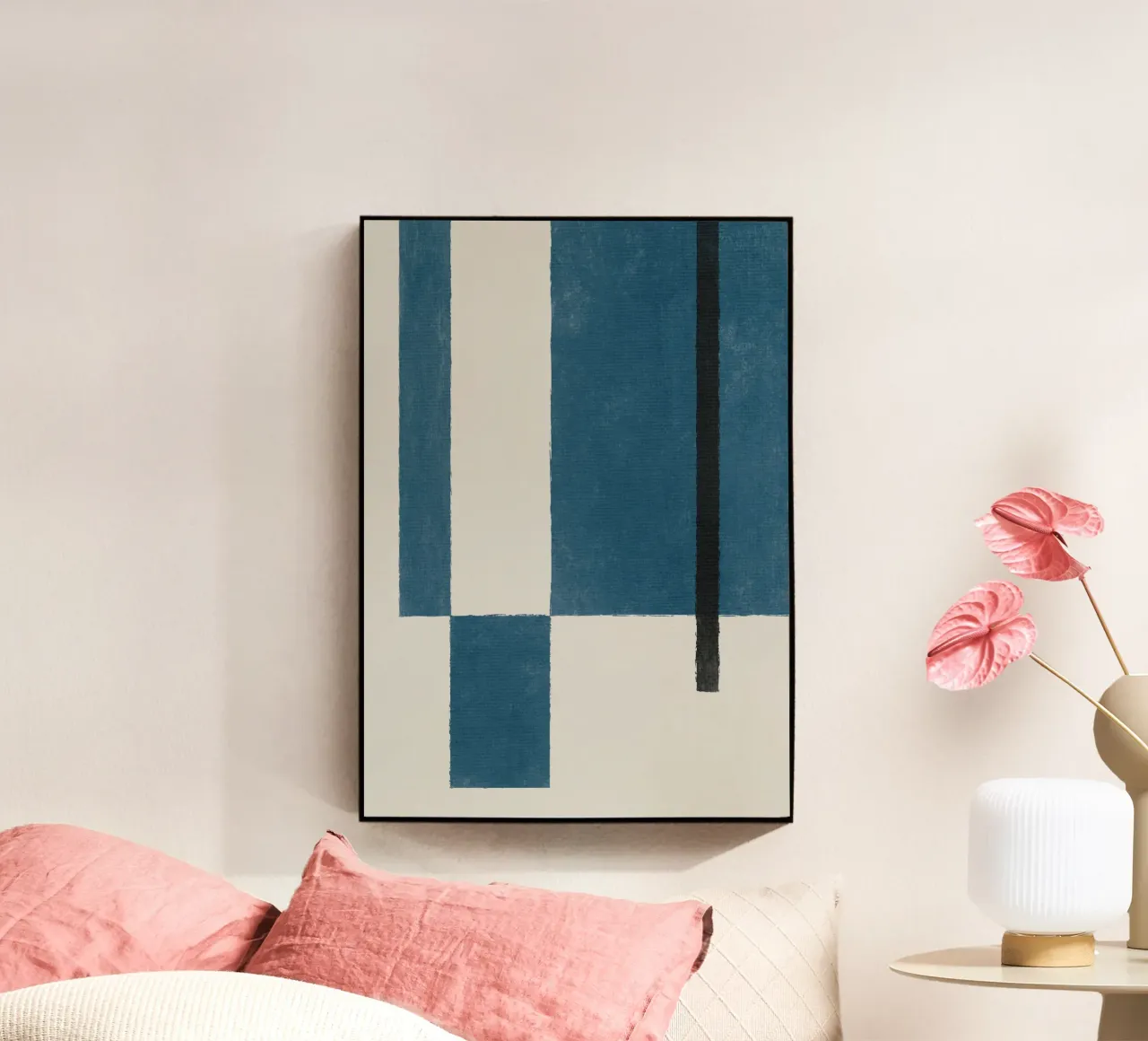 Blue Blocks plexiglass da artesutileco