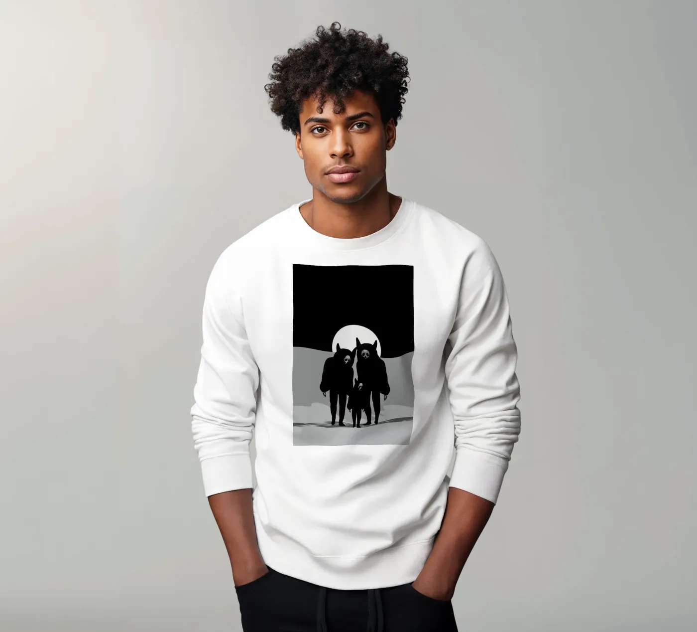Never Alone felpa da AS Art