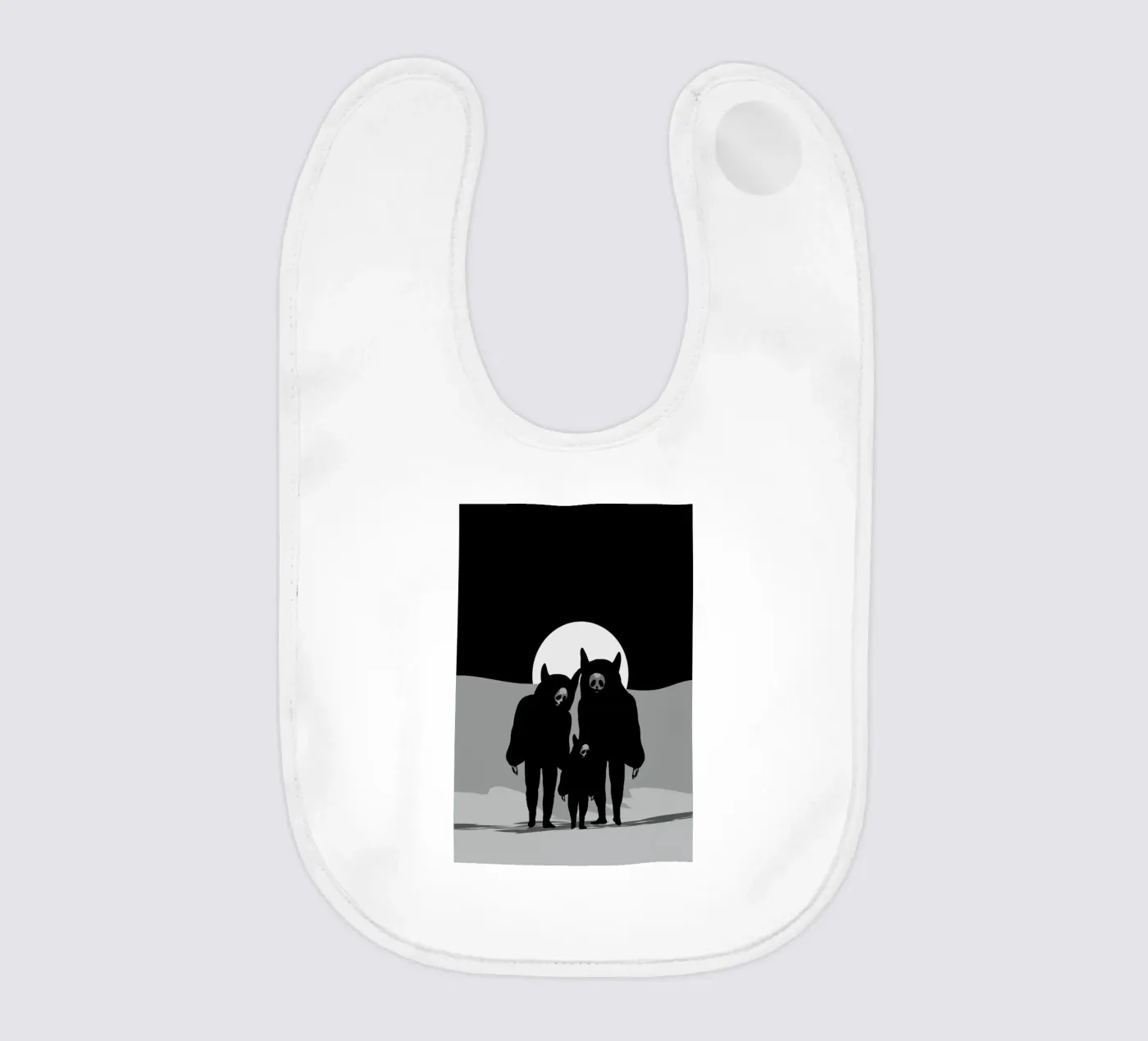 Never Alone bavoir de AS Art