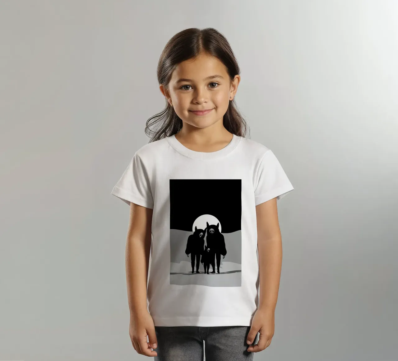 Never Alone t-shirt bambini da AS Art
