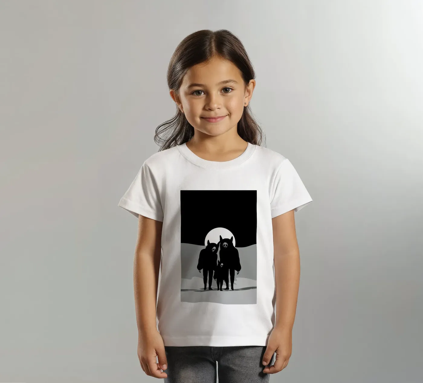 Never Alone t-shirt bambini da AS Art