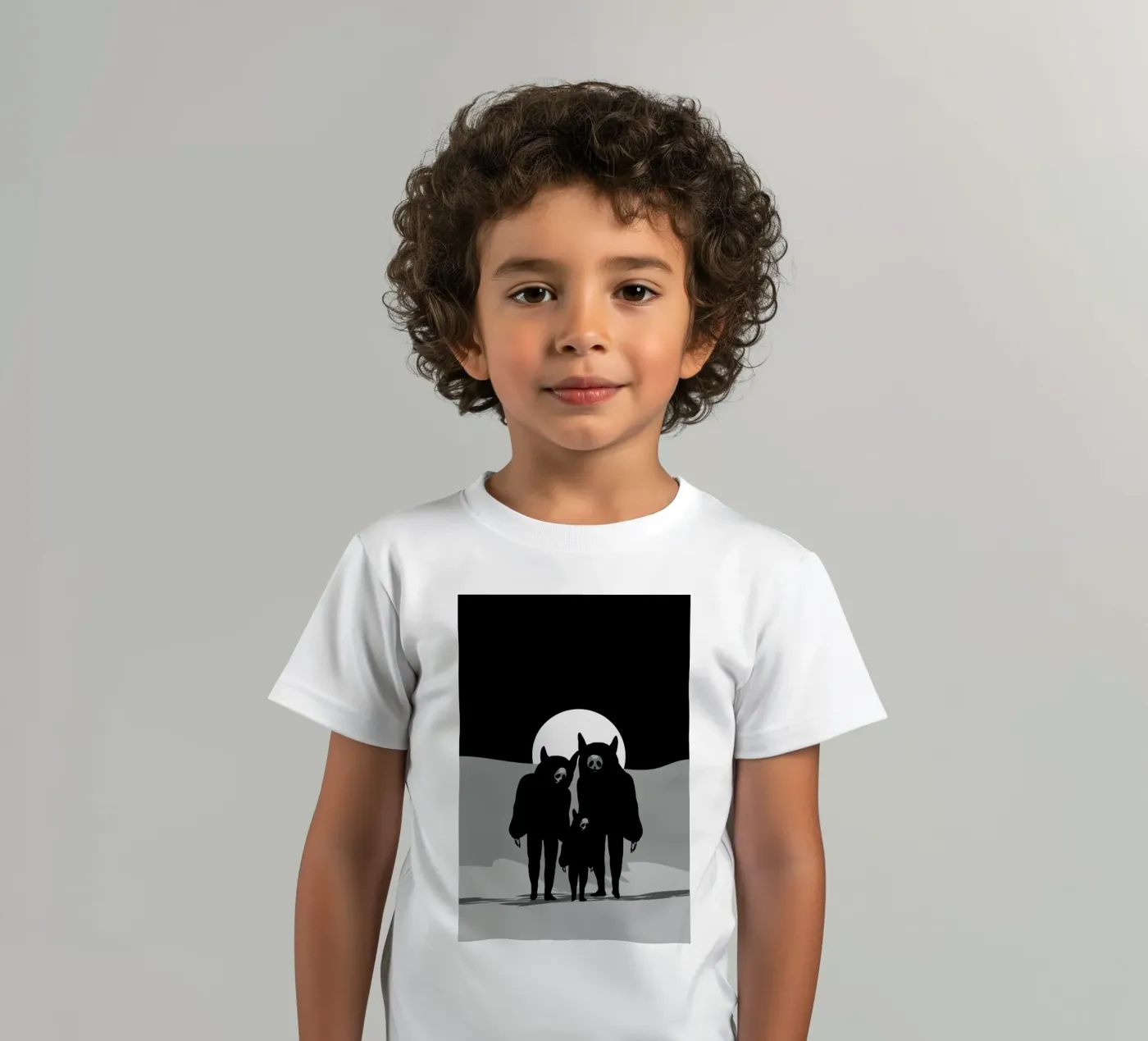 Never Alone t-shirt bambini da AS Art