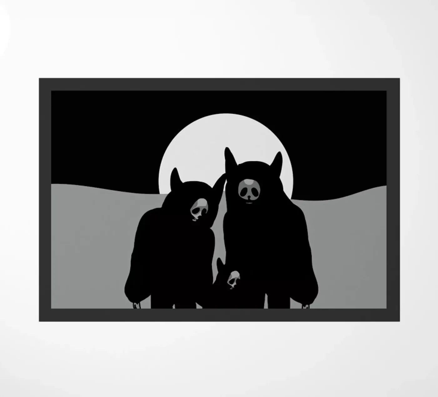 Never Alone deurmat van AS Art