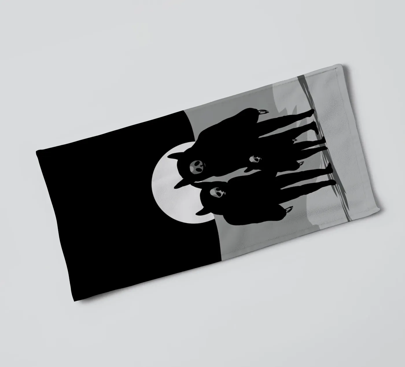 Never Alone towel by AS Art