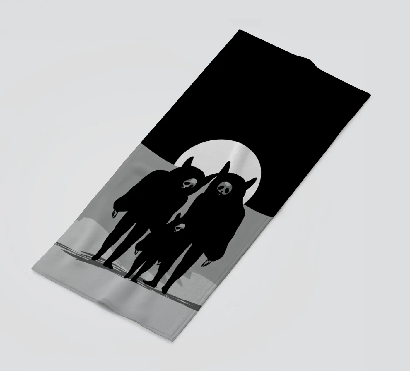 Never Alone strandhanddoek van AS Art