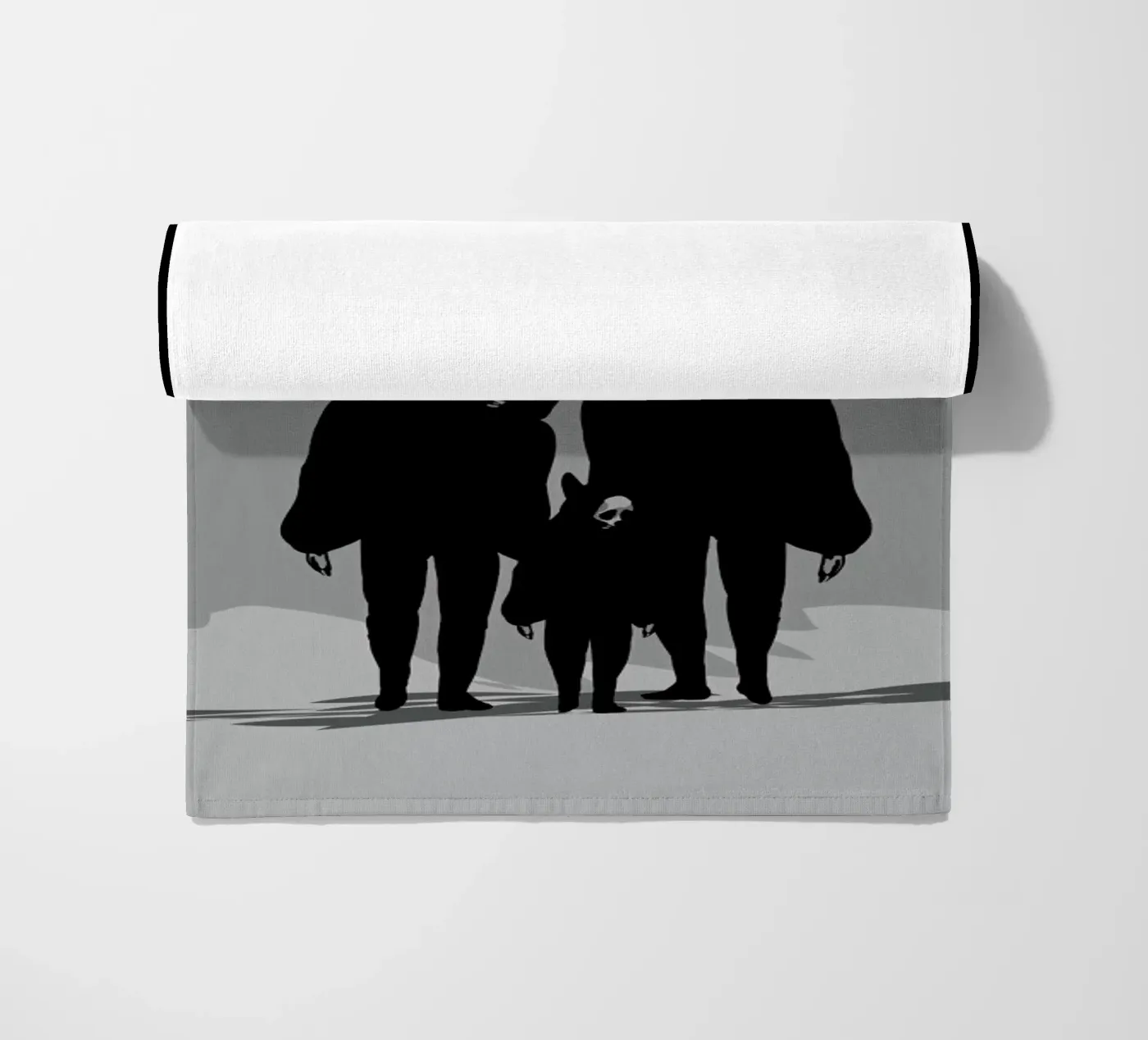 Never Alone strandhanddoek van AS Art