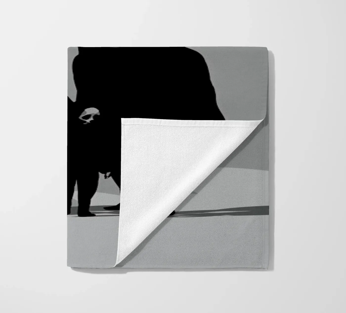 Never Alone Strandtuch von AS Art