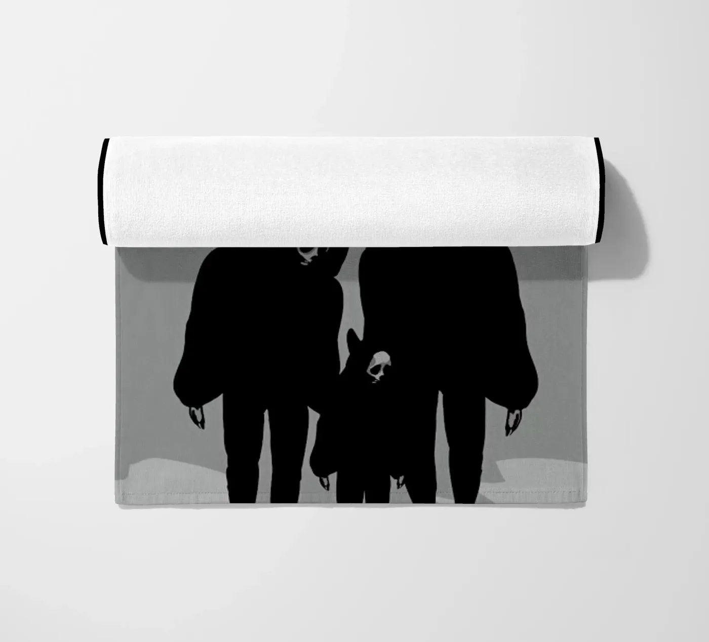 Never Alone strandhanddoek van AS Art