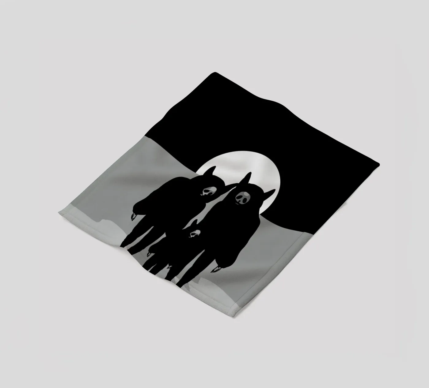 Never Alone fleece blanket by AS Art