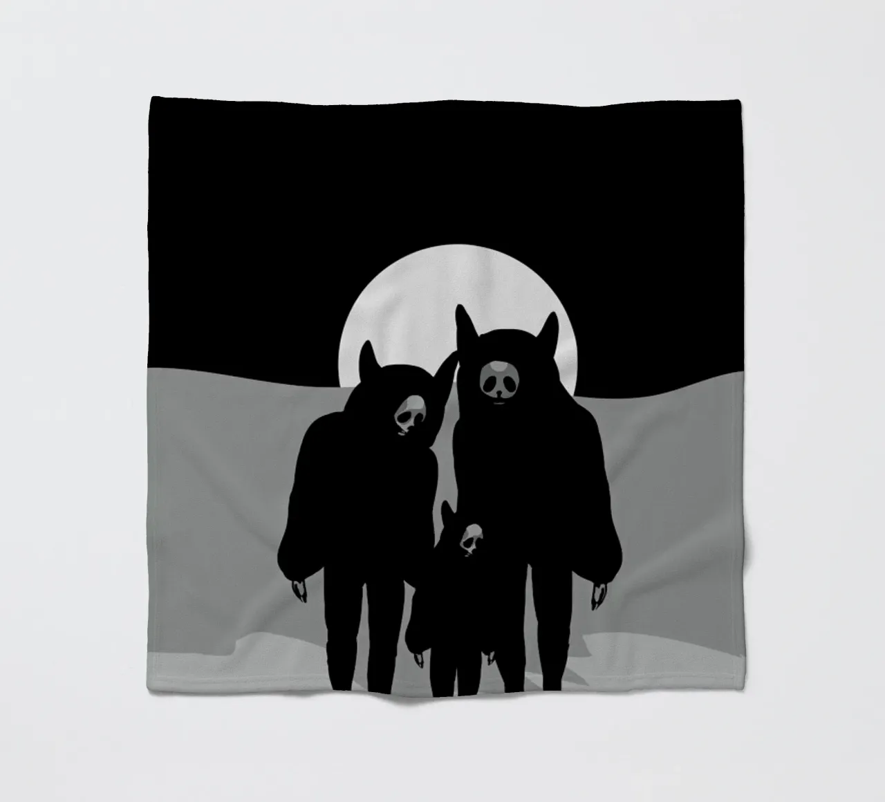 Never Alone Fleecedecke von AS Art