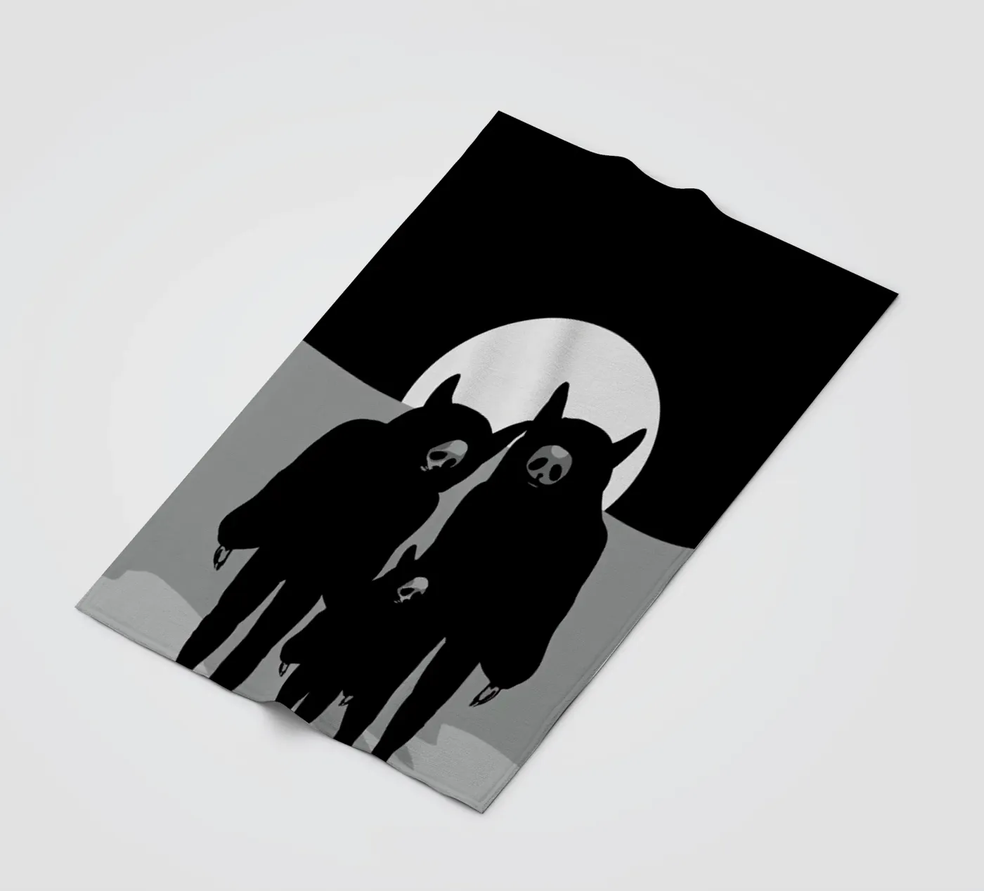 Never Alone fleece blanket by AS Art