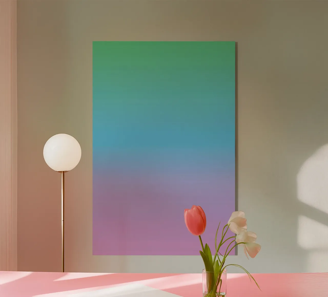 New Rainbow Acryl-Glas von Oh Darling