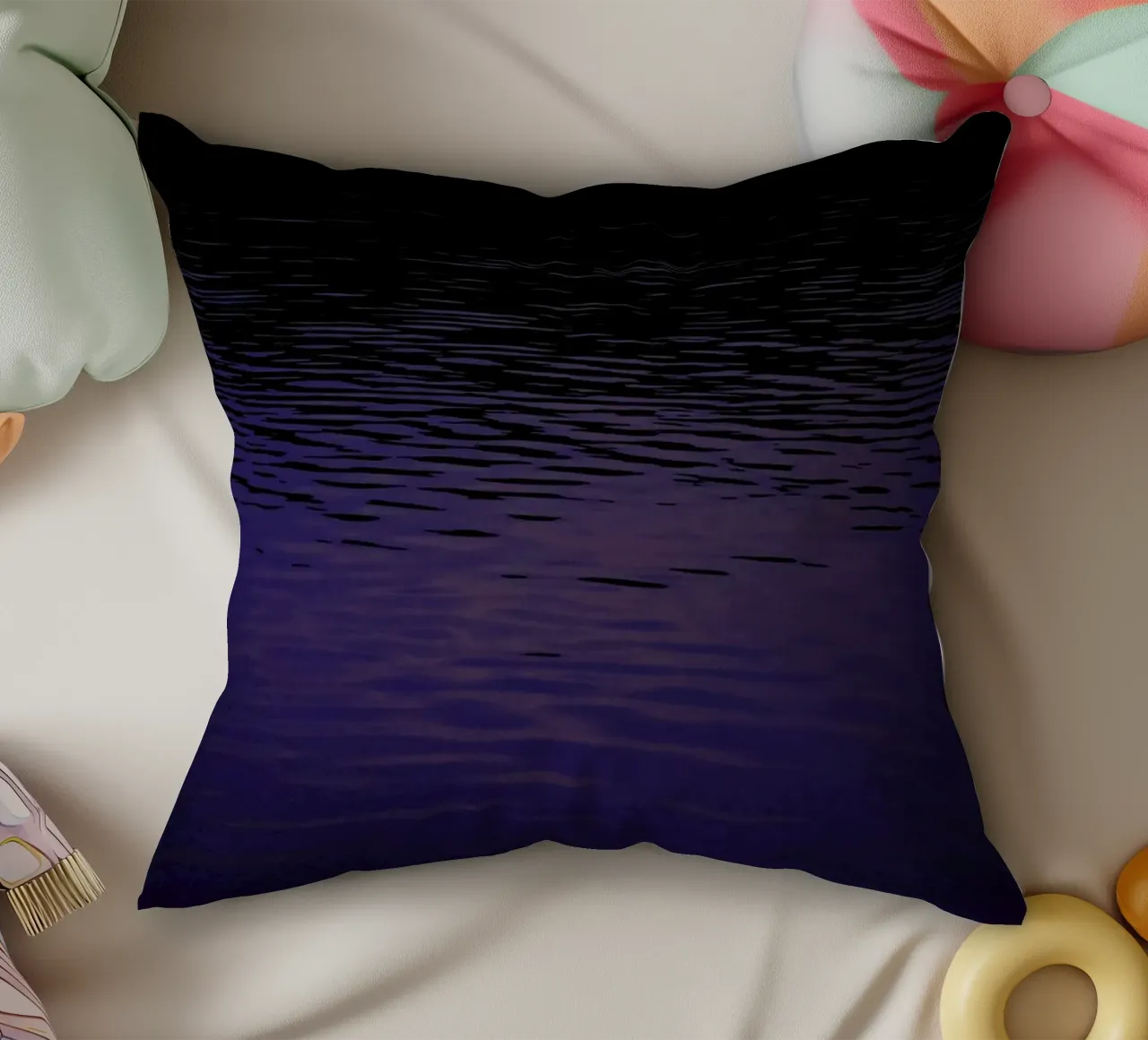 Abstract Waves cuscino da Nur Mut