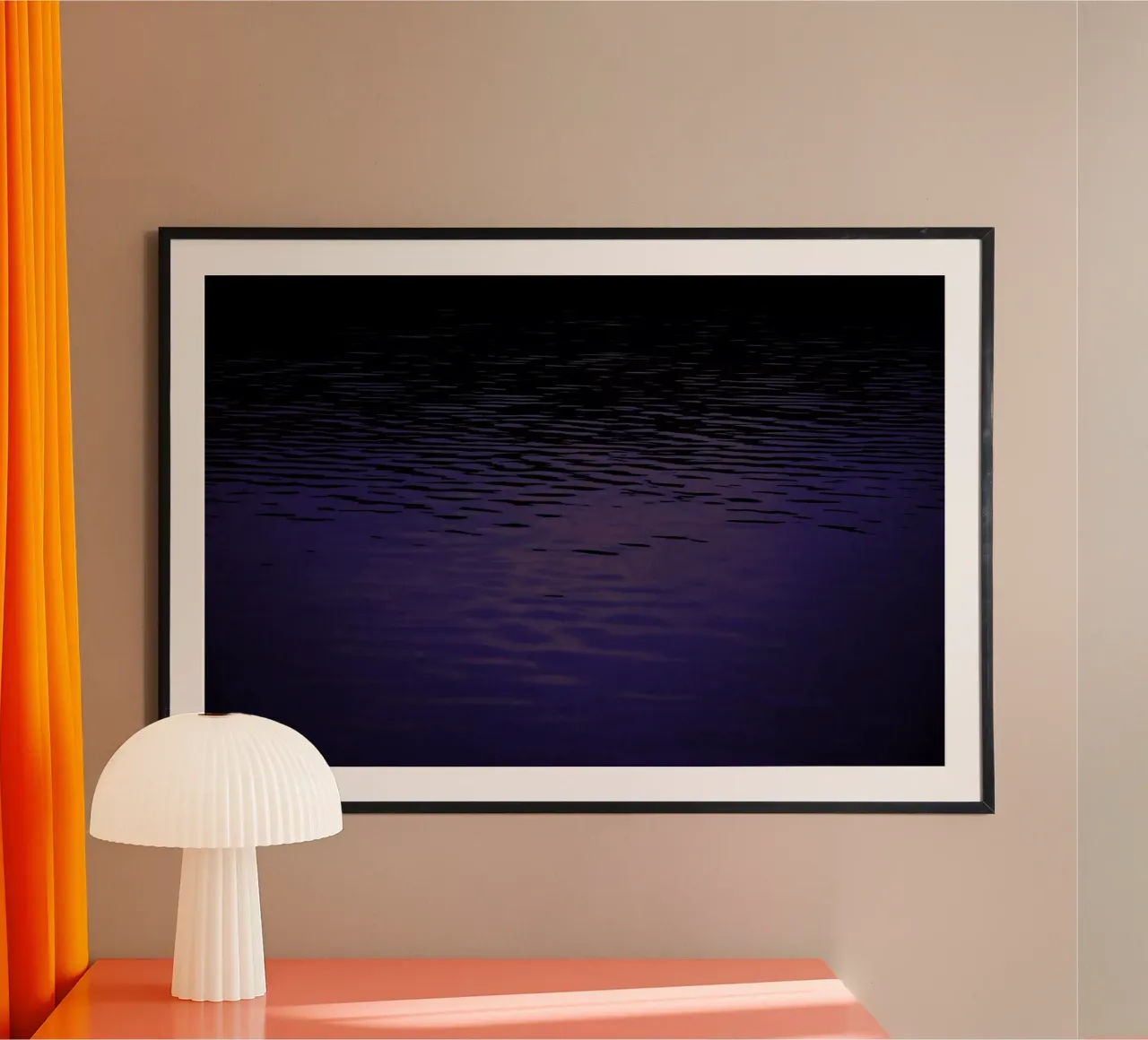Abstract Waves carta hahnemühle da Nur Mut