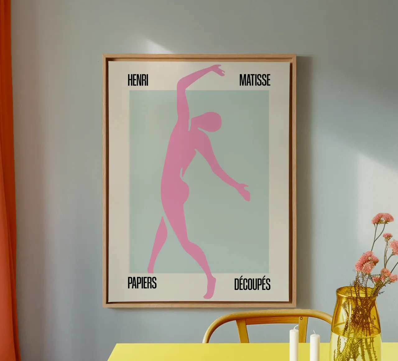 Sierlijke uitsnijding canvas met Baklijst van SMPLE