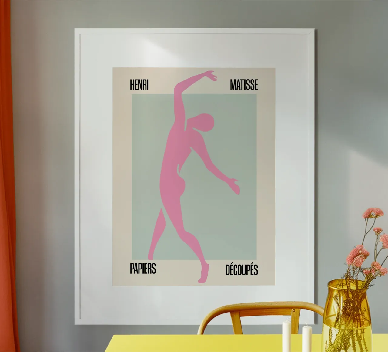 Ritaglio grazioso poster da SMPLE