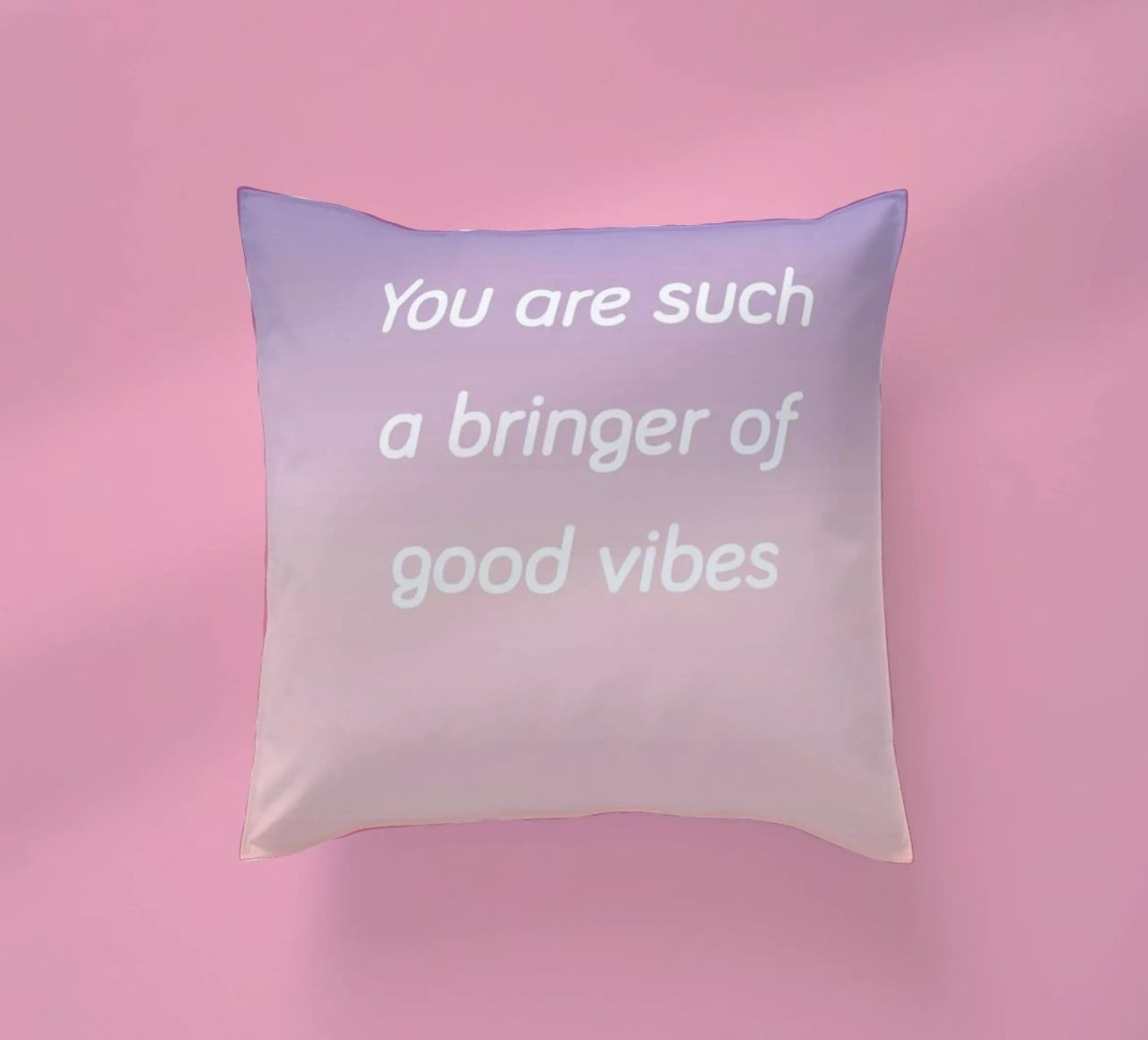 Bringer Of Good Vibes cuscino da Oh Darling