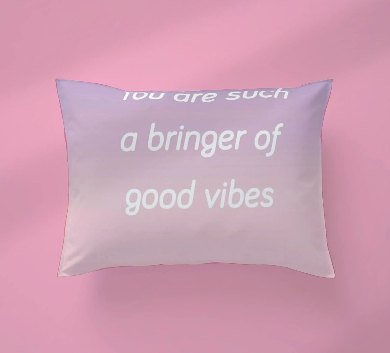 Bringer Of Good Vibes cuscino da Oh Darling