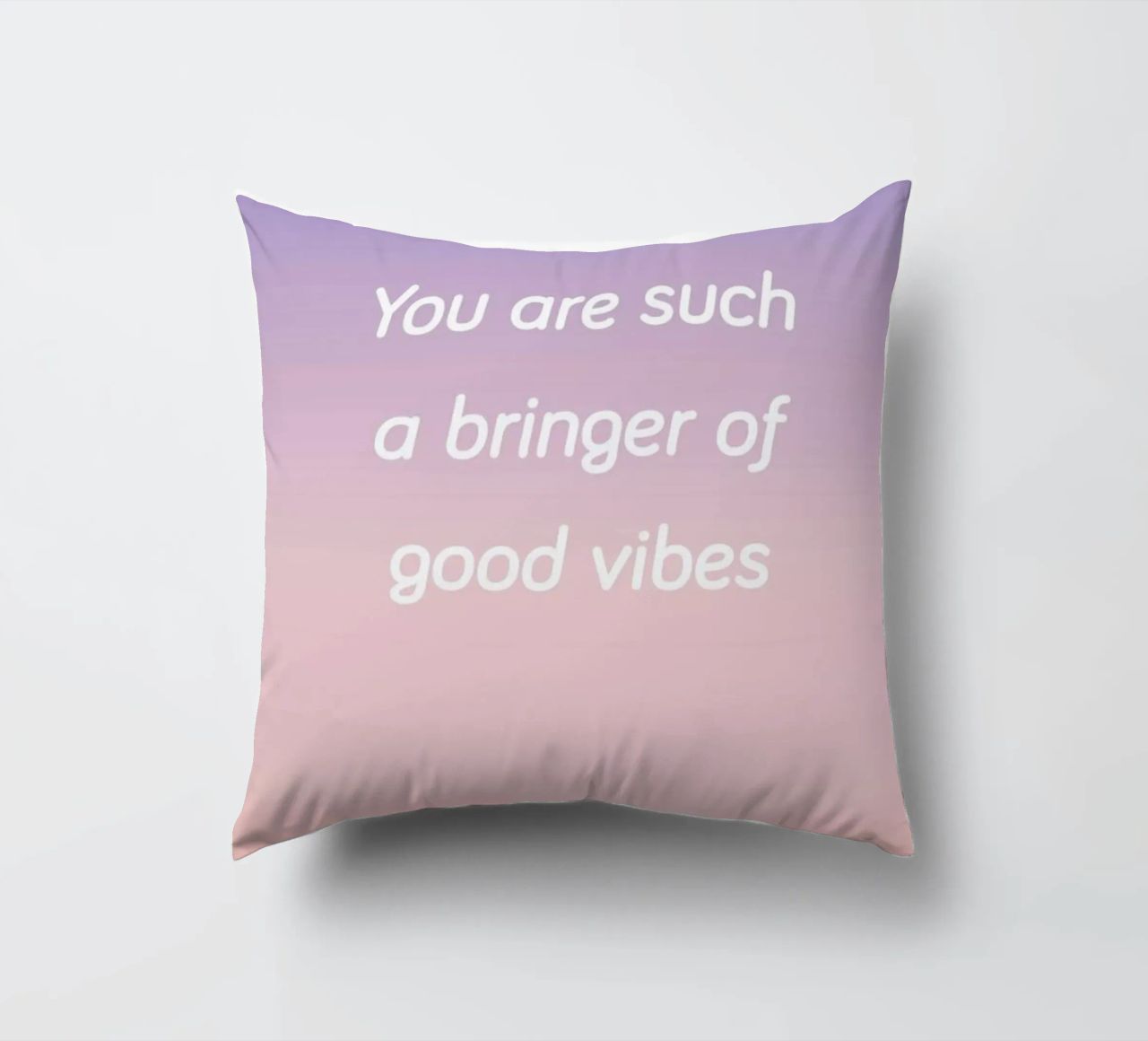 Bringer Of Good Vibes cuscino da Oh Darling