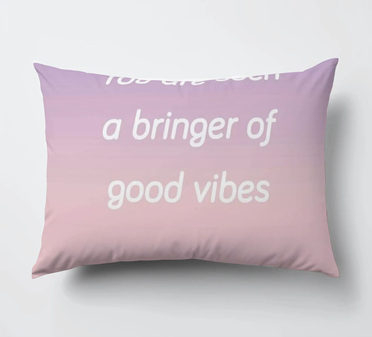 Bringer Of Good Vibes cuscino da Oh Darling