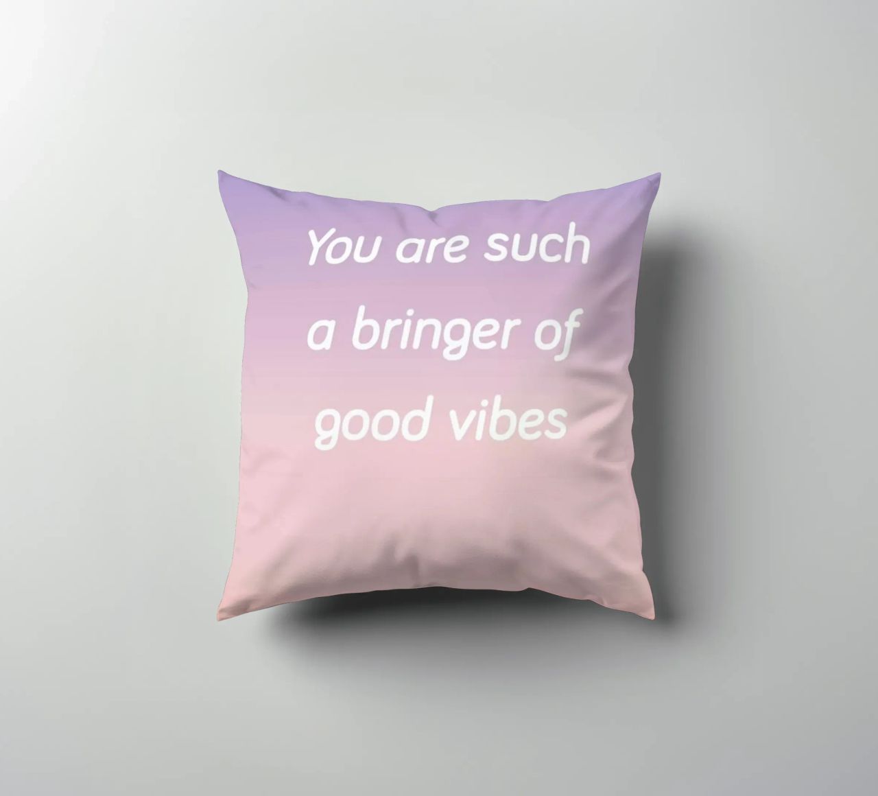 Bringer Of Good Vibes cuscino da Oh Darling