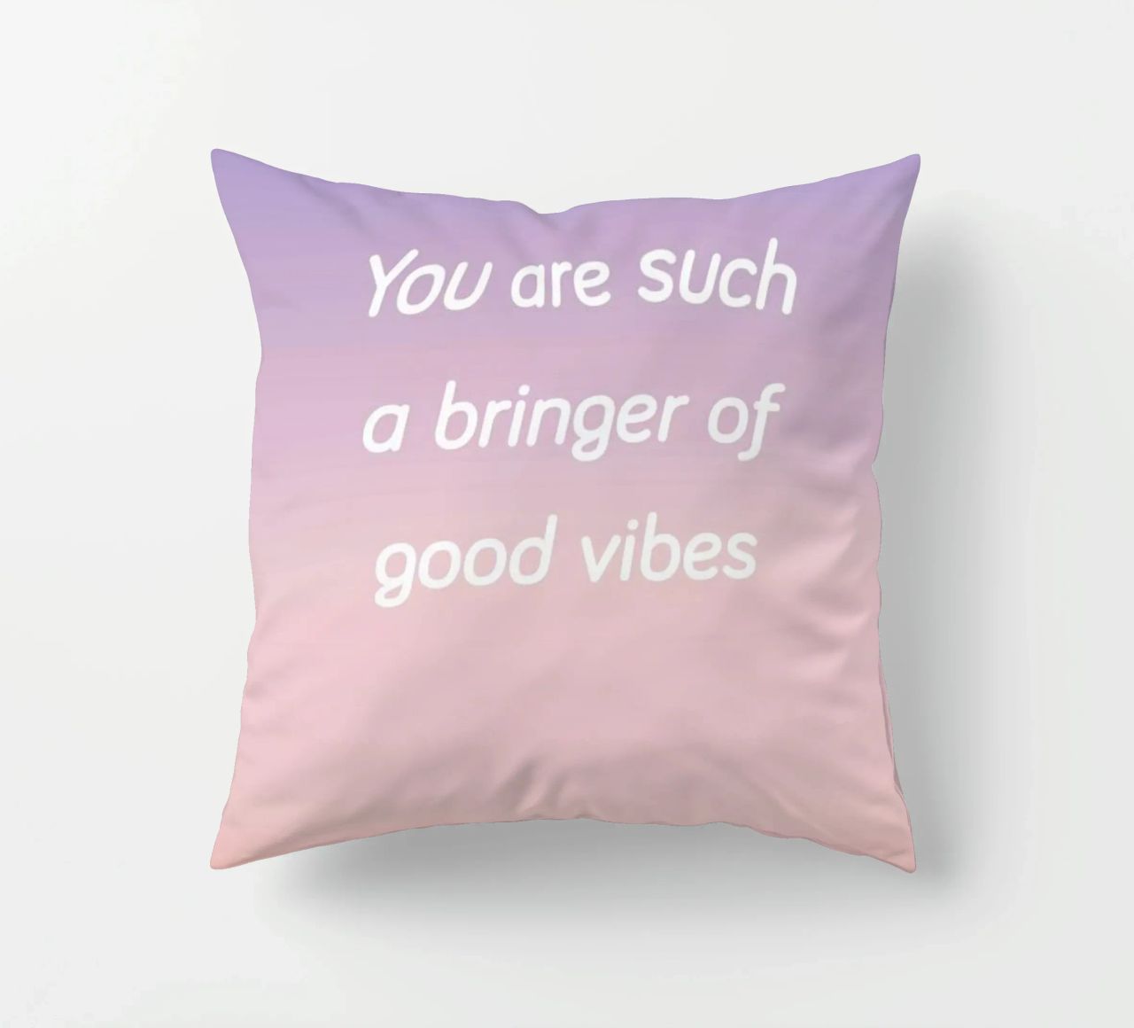 Bringer Of Good Vibes cuscino da Oh Darling