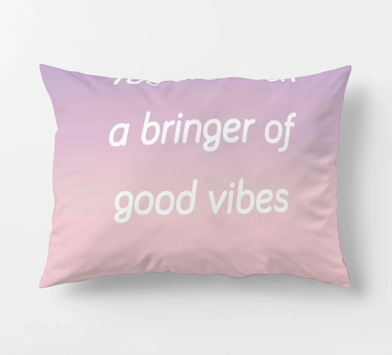 Bringer Of Good Vibes cuscino da Oh Darling