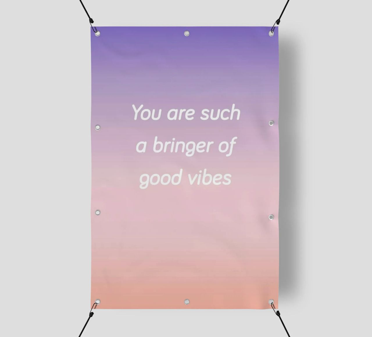Bringer Of Good Vibes telo in pvc da Oh Darling