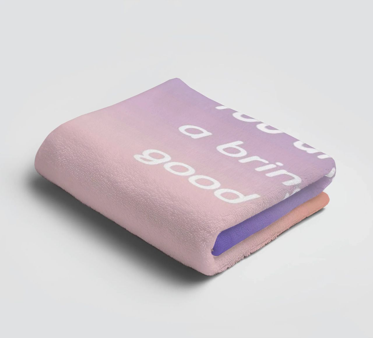 Bringer Of Good Vibes asciugamano da bagno da Oh Darling