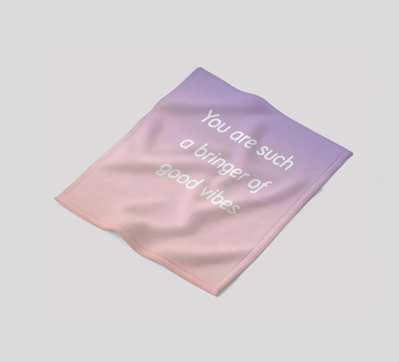 Bringer Of Good Vibes coperta in pile da Oh Darling