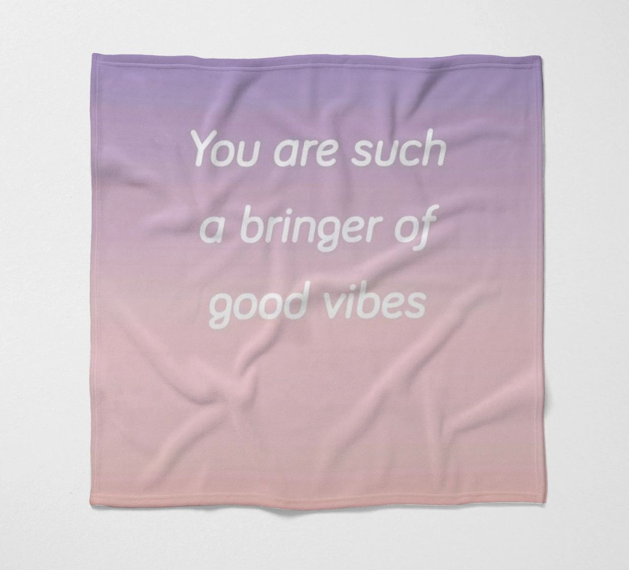 Bringer Of Good Vibes coperta in pile da Oh Darling