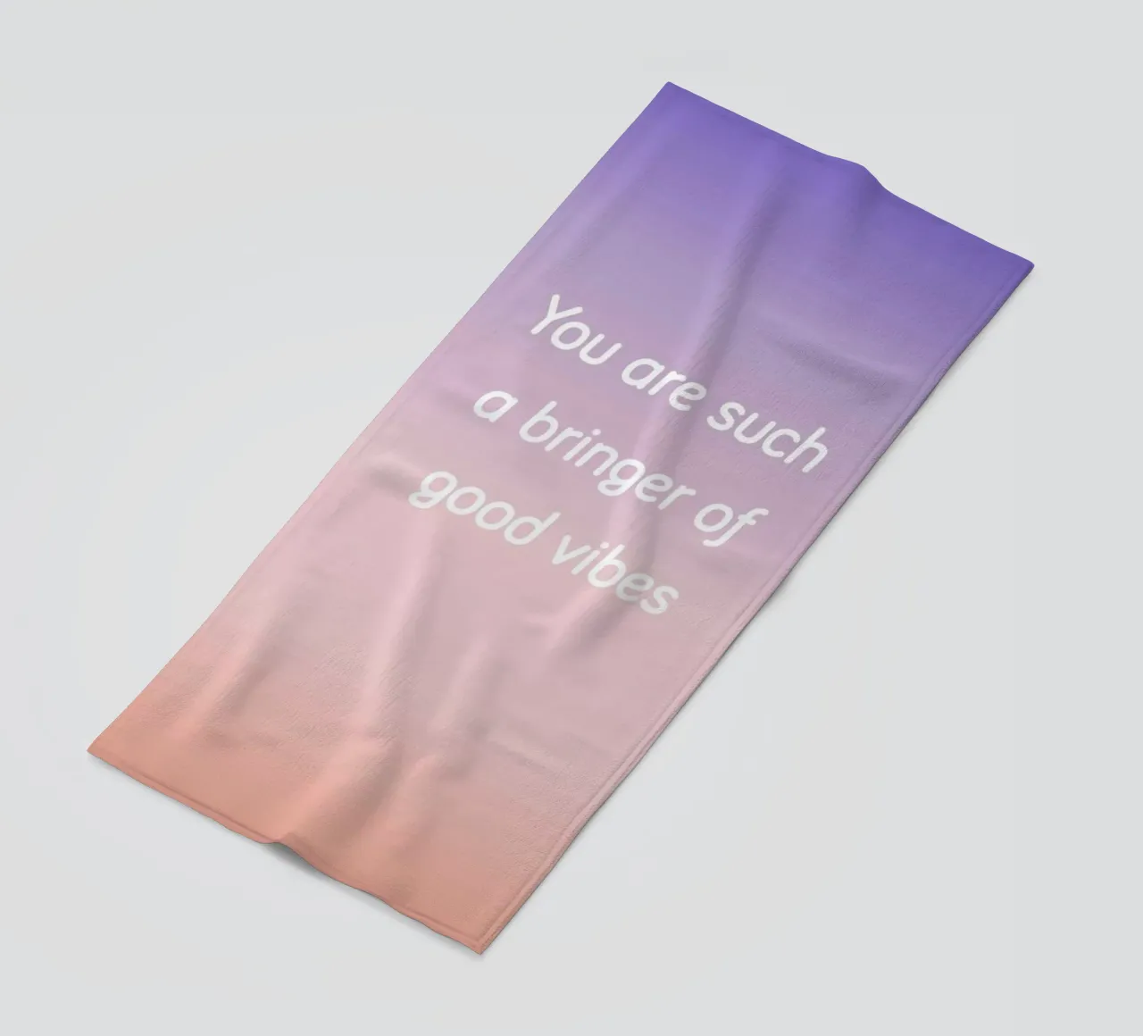 Bringer Of Good Vibes Strandtuch von Oh Darling