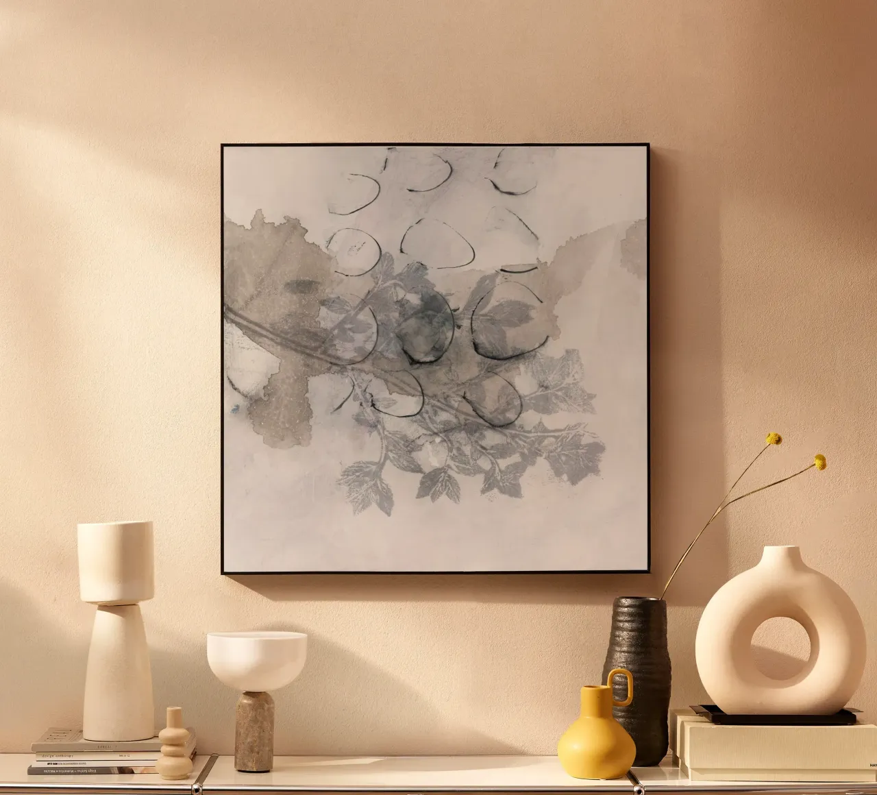 botanical collage plexiglass da IRIS LEHNHARDT FINE ART