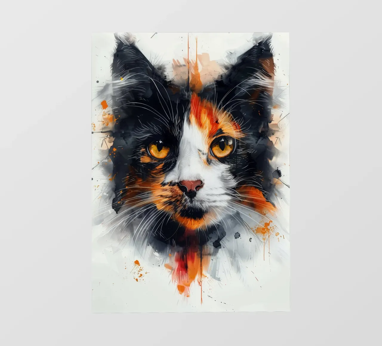 Tri color cat telo in pvc da Justyna Jaszke JBJart