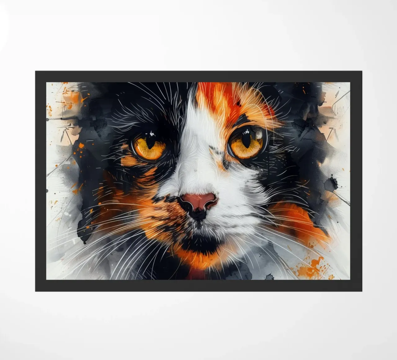 Tri color cat zerbino da Justyna Jaszke JBJart