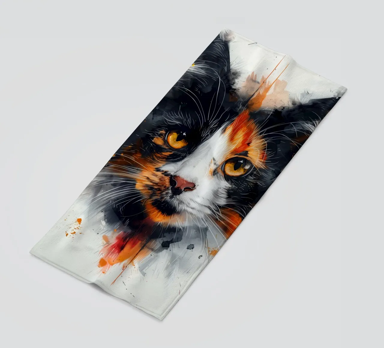 Tri color cat telo mare da Justyna Jaszke JBJart