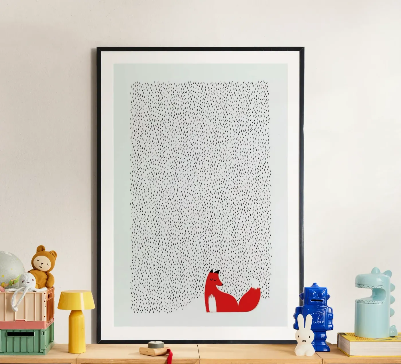 Black Grass poster van Róbert Farkas