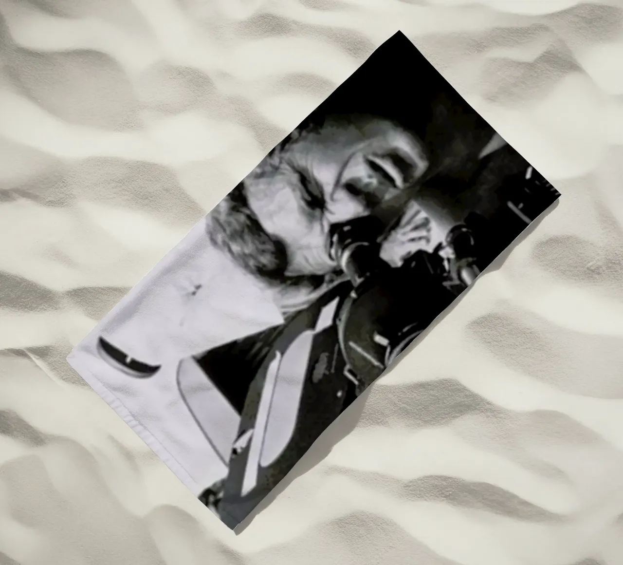 Steve McQueen behind the Camera telo mare da Gallery Print and Art Limited