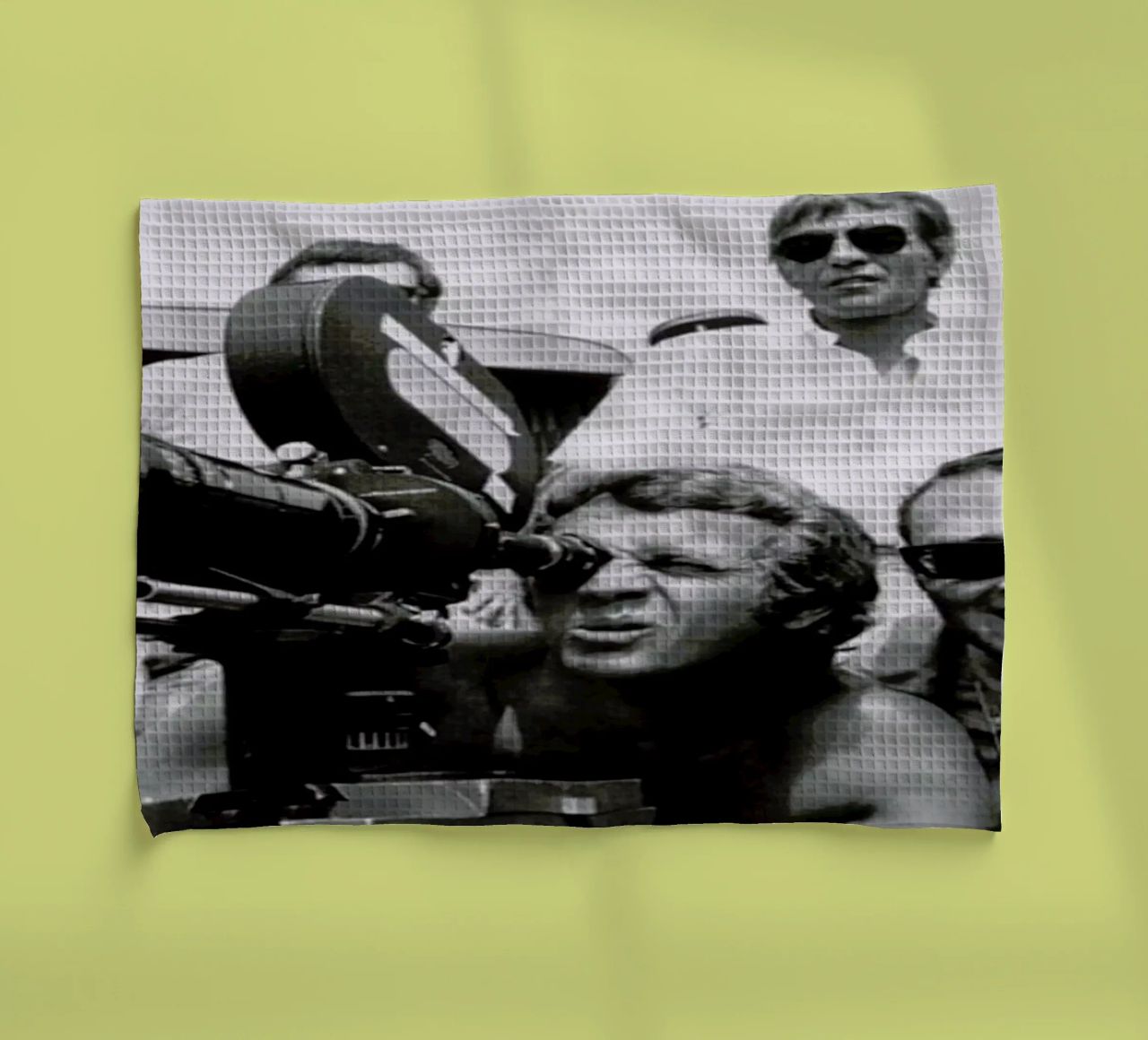 Steve McQueen behind the Camera canovaccio da cucina da Gallery Print and Art Limited