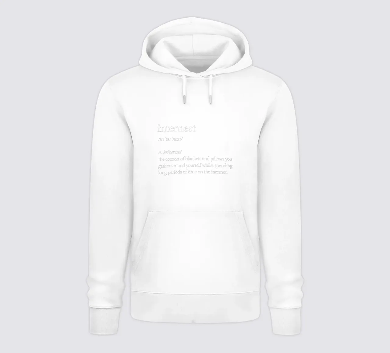 Internest felpa con cappuccio da THE MOTIVATED TYPE